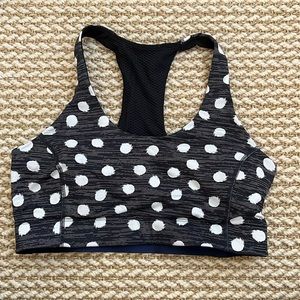 Outdoor Voices Polka Dot Bra